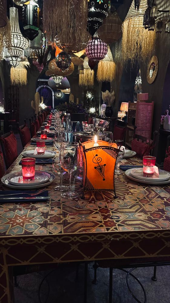 Teelichtglas bei Le Marrakech