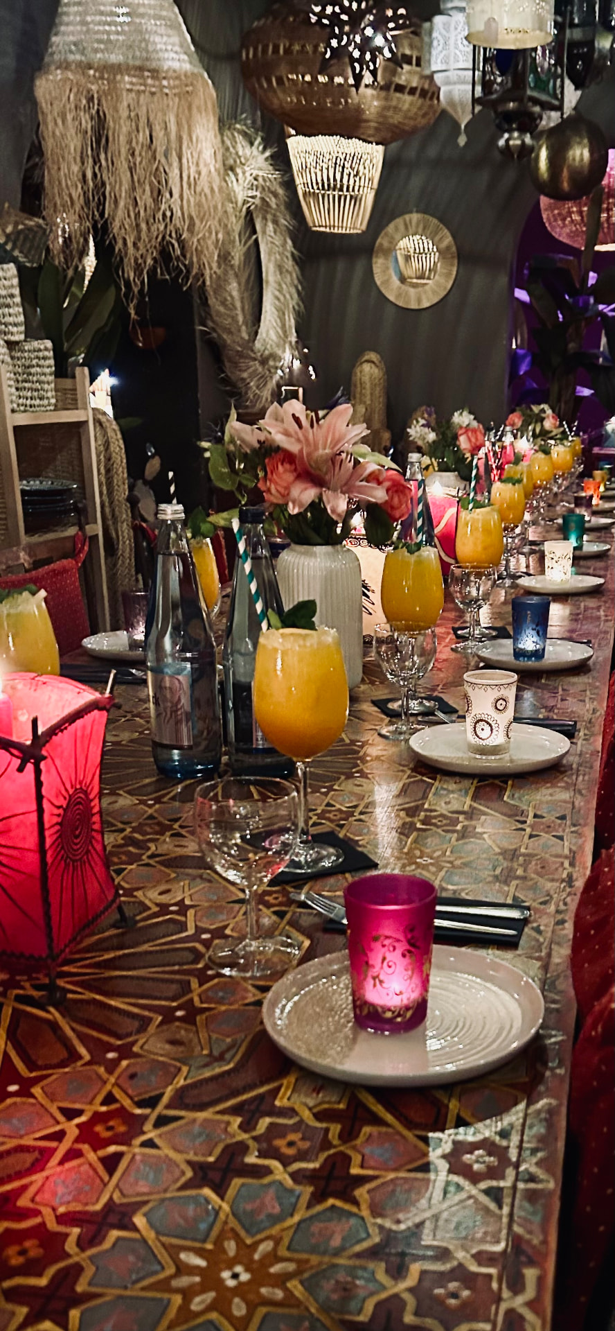 Teelichtglas bei Le Marrakech